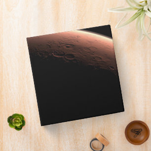 Part Of Mars At The Boundary Of Light And Dark. Binder