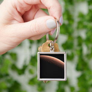 Part Of Mars At The Boundary Of Light And Dark. Keychain