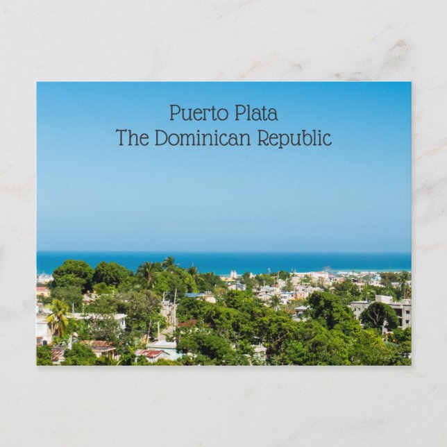 Part of Puerto Plata Postcard (Front)
