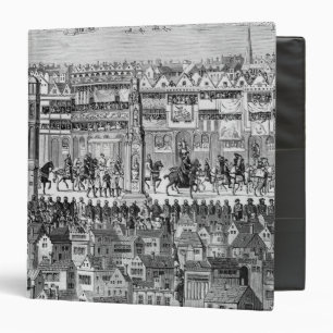 Part of the Coronation Procession Binder