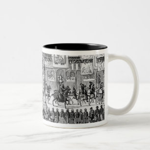 Part of the Coronation Procession Two-Tone Coffee Mug
