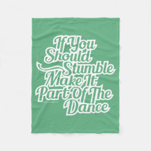 Part Of The Dance Fleece Blanket