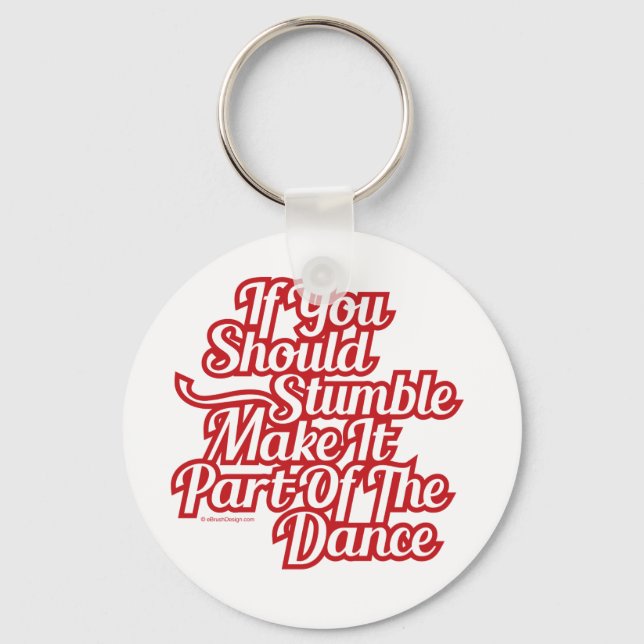 Part Of The Dance Keychain (Front)