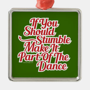 Part Of The Dance Metal Ornament