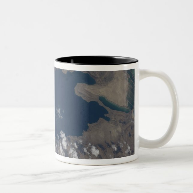 Part of the Dead Sea Two-Tone Coffee Mug (Right)