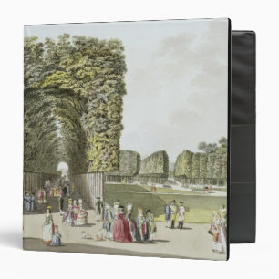 Part of the garden at Ausgarten, Vienna, from 'Ple Binder