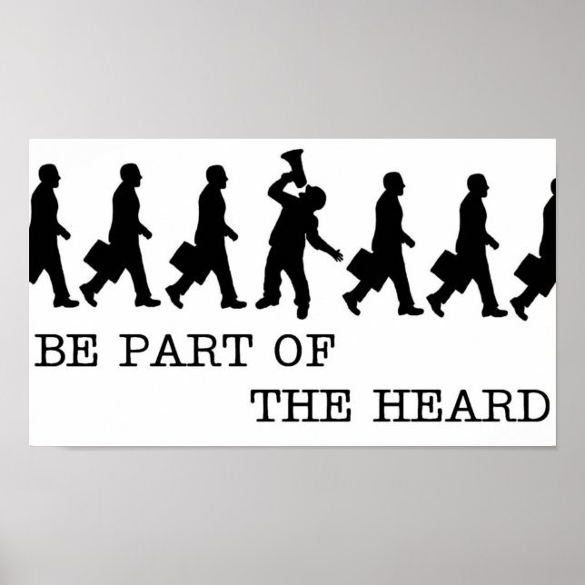 Part Of The Heard Poster (Front)