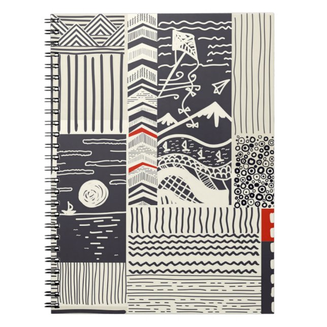 Part of wood with peeled green paint,  abstract te notebook (Front)