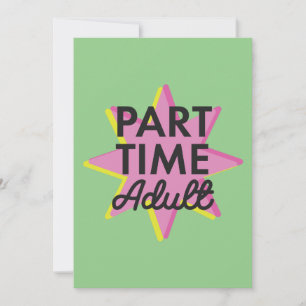 Part-time Adult Announcement