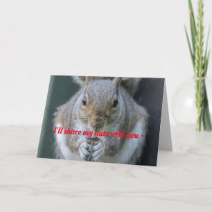 PARTAGER DES NUTS VOUS AIME CARTE