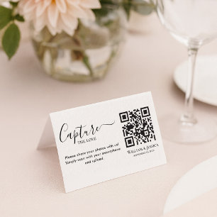 Partager des photos de Mariage avec le code QR