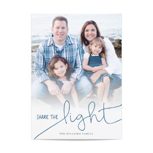 Partager le Carte photo Light Hanoukka