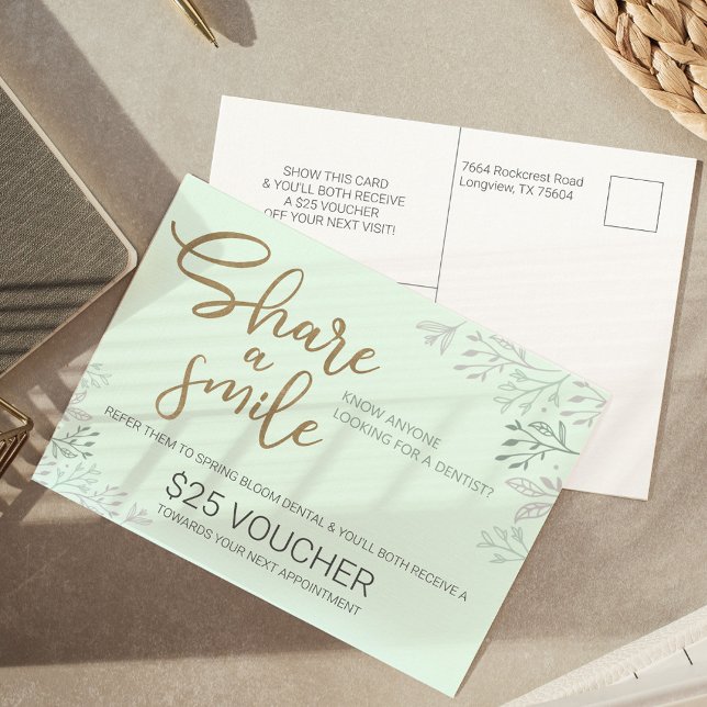 Partager un programme d'aiguillage dentaire Smile (Share a Smile Dental Referral Program)