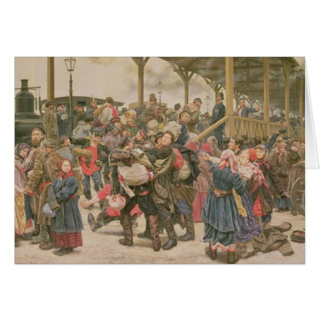 Partant pour la guerre, 1888 (Devant horizontal)