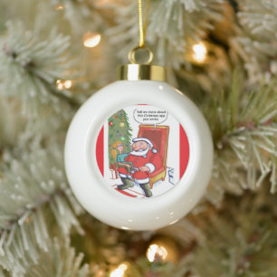 Partenaires commerciaux de Noël ornement en boule