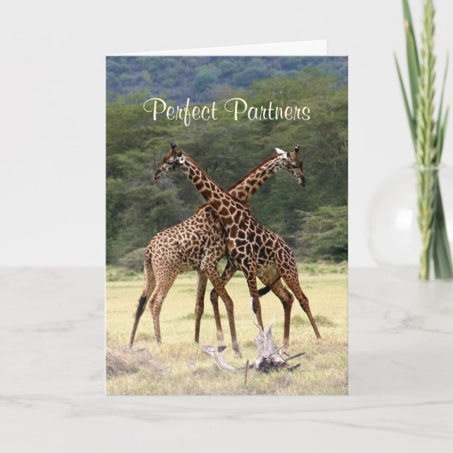 Partenaires parfaits - Carte Anniversaire (Devant)