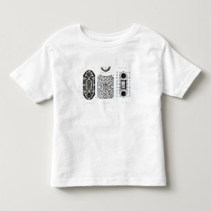 Parterre designs, from 'Theory and Practice of Gar Toddler T-shirt