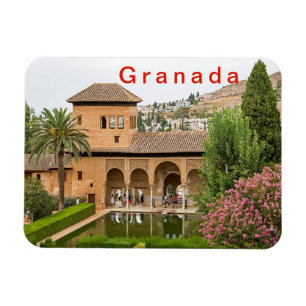 Parthal - fragment of the Alhambra. Magnet