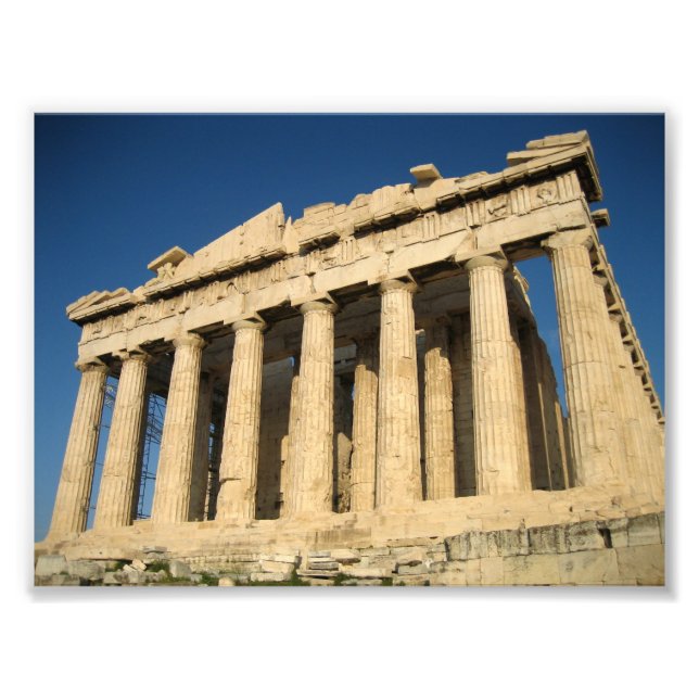 Parthenon Acropolis in Athens Photo Print (Front)