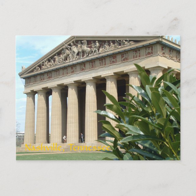 Parthenon at Nashville Postcard (Front)