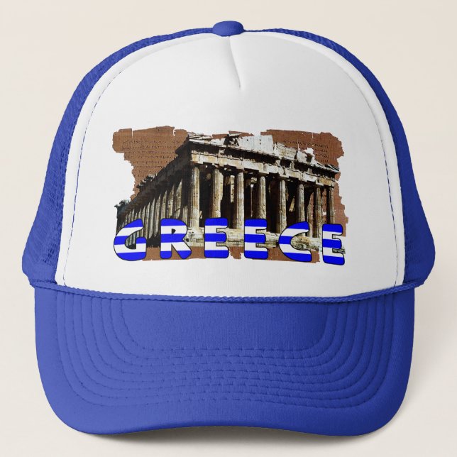 Parthenon, Greece Trucker Hat (Front)