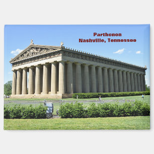 Parthenon Nashville, tennessee postcard Magnet