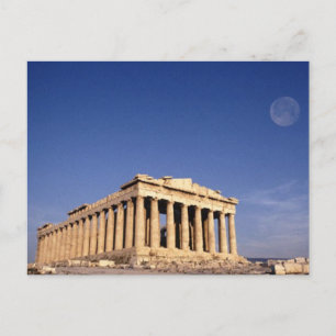 parthenon postcard