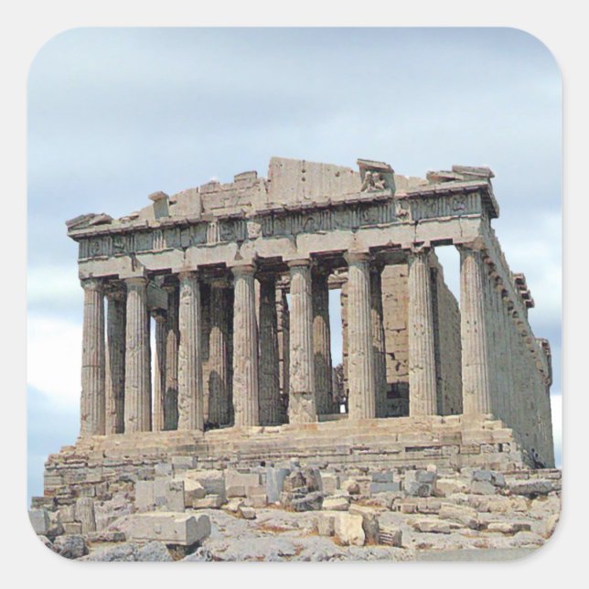 Parthenon Sticker (Front)