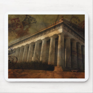 Parthenon, Temple of Athena Mouse Pad