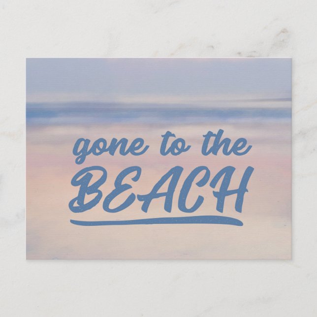 Parti à la plage ! Cartes postales de nouvelle adr (Devant)
