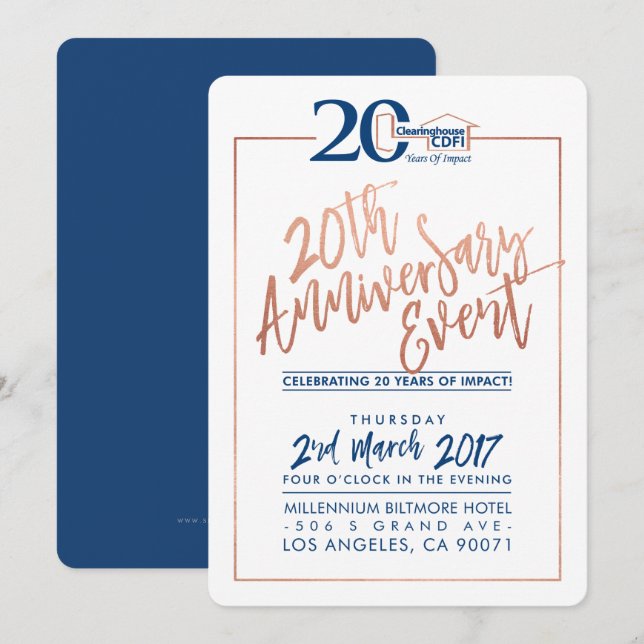 PARTI ANNIVERSAIRE PERSONNALISÉ INVITATION marine  (Devant / Derrière)