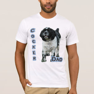 Parti Cocker Spaniel Dad 4 T-Shirt