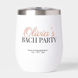 Parti de Bachelorette de Script Moderne
