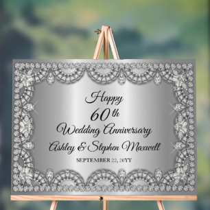 Parti du 60e anniversaire du Mariage du diamant