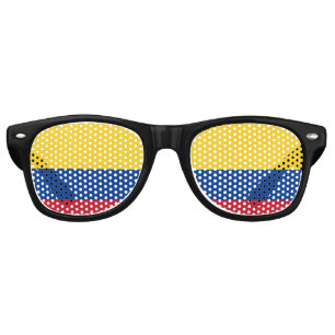 Parti Shades & Colombie Lunettes de soleil /drapea