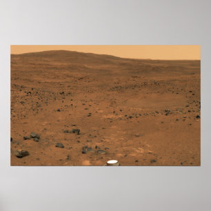 Partial Seminole panorama of Mars Poster