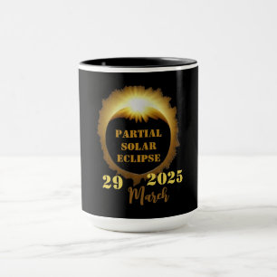 Partial Solar Eclipse Event 2025 Viewing Party Mug