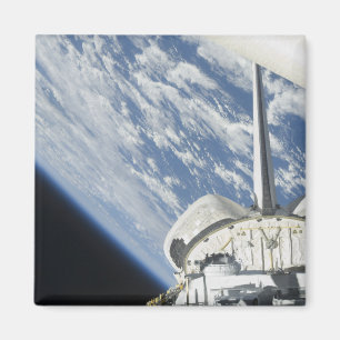 Partial view of Space Shuttle Endeavour Magnet