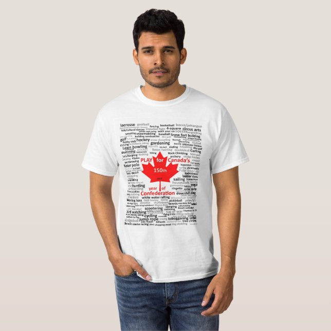 ParticipACTION Canada 150 T-Shirt (Front Full)