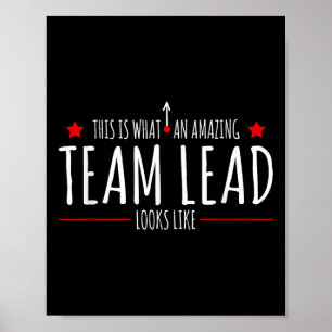 Participative And Transformational Leadership Blac Poster