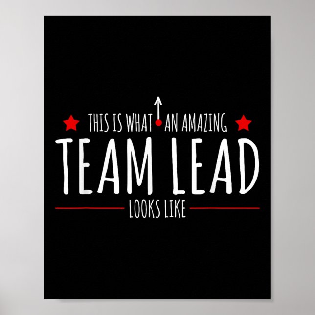 Participative And Transformational Leadership Blac Poster (Front)