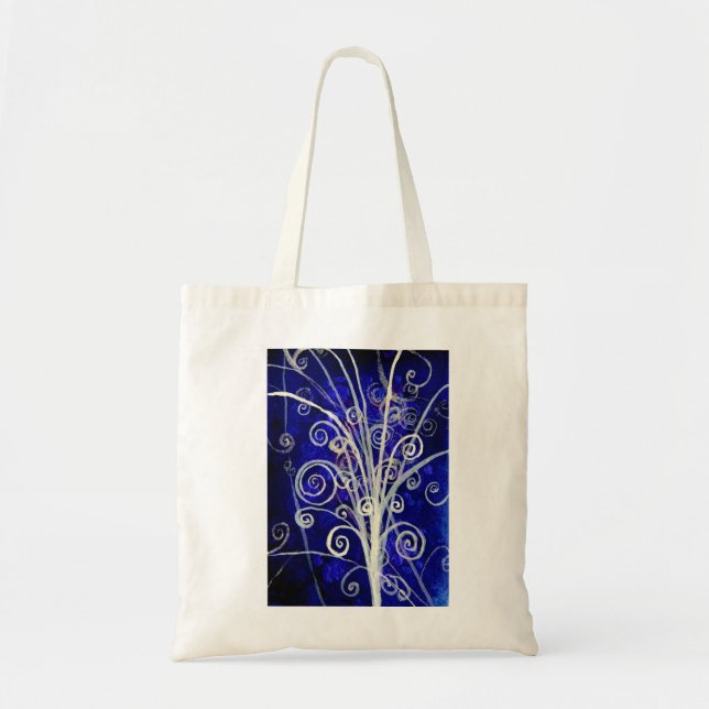 Particle Bouquet Tote Bag (Front)