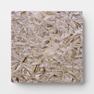 Particle OSB Construction Plywood Print Plaque