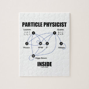 Particle Physicist Inside (Standard Model Higgs) Jigsaw Puzzle