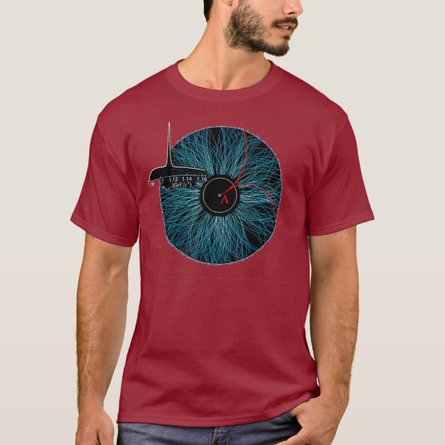 Particle Physics Higgs Standard Model Quantum T-Shirt (Front)