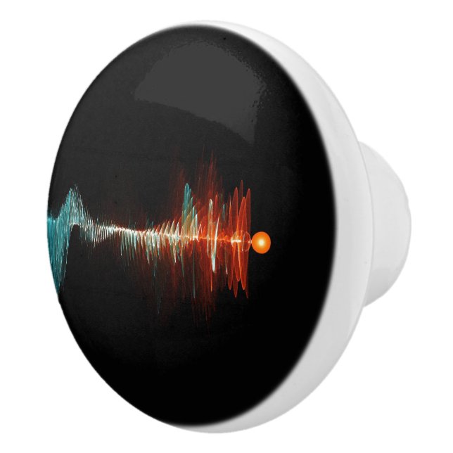 Particle-Wave Duality Ceramic Knob (Right)