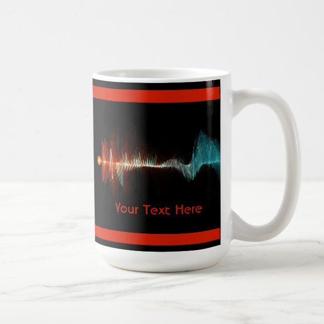 Particle-Wave Duality Coffee Mug (Right)