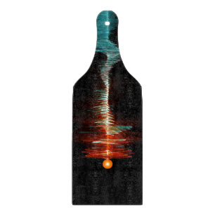 Particle-Wave Duality Cutting Board