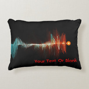 Particle-Wave Duality Decorative Pillow