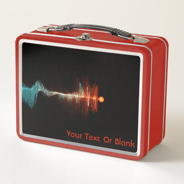 Particle-Wave Duality Metal Lunch Box (Front)